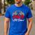 Dad Pit Crew Birthday Party Race Car Lover Racing Family Men's Casual T-Shirt Royal Blue