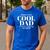 Dad Quote Fathers Day Shirt For Dad From Daughter Men's Casual T-Shirt Royal Blue Dad Quote Fathers Day Shirt For Dad From Daughter Men's Casual T-Shirt Royal Blue
