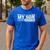 Dad Shirt From Son Men Fathers Day Dad Men's Casual T-Shirt Royal Blue