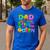 Dad Of The Slime Queen Birthday Family Matching Party Men's Casual T-Shirt Royal Blue Dad Of The Slime Queen Birthday Family Matching Party Men's Casual T-Shirt Royal Blue