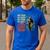 My Dad Is A Soldier Hero Proud Army Son US Military Men's Casual T-Shirt Royal Blue