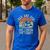 Dad And Son The Legend And The Legacy Dad Men's Casual T-Shirt Royal Blue