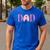 Dad Of The Sweet One Birthday Donut Girl 1st Birthday Men's Casual T-Shirt Royal Blue Dad Of The Sweet One Birthday Donut Girl 1st Birthday Men's Casual T-Shirt Royal Blue