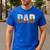 Dad Of The Sweet One Ice Cream 1st First Family Father's Day Men's Casual T-Shirt Royal Blue Dad Of The Sweet One Ice Cream 1st First Family Father's Day Men's Casual T-Shirt Royal Blue