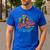 Dad Tax Making Sure It's Not Poison Father's Day Men's Casual T-Shirt Royal Blue