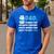 DAD Thanks For Coming Back When You Went To Get Milk Men's Casual T-Shirt Royal Blue DAD Thanks For Coming Back When You Went To Get Milk Men's Casual T-Shirt Royal Blue