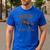 Dad Of The Wild One Cowboy Western Rodeo Party Matching Men's Casual T-Shirt Royal Blue
