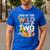 Dad Of The Wild Two Zoo 2nd Birthday Safari Jungle Animal Men's Casual T-Shirt Royal Blue Dad Of The Wild Two Zoo 2nd Birthday Safari Jungle Animal Men's Casual T-Shirt Royal Blue