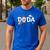 Dada Of The Birthday Boy Space Astronaut 1st Birthday Family Men's Casual T-Shirt Royal Blue