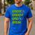 Dada Daddy Dad Bruh Father's Day Game Pixel Men's Casual T-Shirt Royal Blue