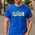 Dada Farm Animal Birthday Family Matching Party Dad Father Men's Casual T-Shirt Royal Blue