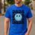 Dada One Happy Dude 1st Birthday Family Matching Men's Casual T-Shirt Royal Blue