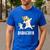 Dadacorn Shirt Unicorn Dad And Baby Best Father Men's Casual T-Shirt Royal Blue