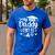 My Daddy Did It 2025 Graduation Graduated Proud Dad Men's Casual T-Shirt Royal Blue