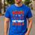 Daddy Of The Berry First Birthday Of Girl Strawberry Men's Casual T-Shirt Royal Blue