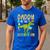Daddy Of The Birthday Boy Family Matching Dinosaur Squad Men's Casual T-Shirt Royal Blue Daddy Of The Birthday Boy Family Matching Dinosaur Squad Men's Casual T-Shirt Royal Blue