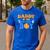 Daddy Of The Birthday Boy Milk And Cookies Lover Men's Casual T-Shirt Royal Blue Daddy Of The Birthday Boy Milk And Cookies Lover Men's Casual T-Shirt Royal Blue