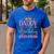 Daddy Of The Birthday For Girl 1st Birthday Princess Girl Men's Casual T-Shirt Royal Blue Daddy Of The Birthday For Girl 1st Birthday Princess Girl Men's Casual T-Shirt Royal Blue
