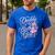 Daddy Of The Birthday Girl Doll Birthday Kid Family Matching Men's Casual T-Shirt Royal Blue