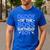 Daddy Of The Boss Birthday Party Outfit Like A Boss Daddy Men's Casual T-Shirt Royal Blue