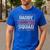 Daddy Daughter Squad Fathers Day Matching Dad And Daughter Men's Casual T-Shirt Royal Blue