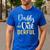 Daddy Of Mr Onederful 1st Birthday First One-Derful Matching Men's Casual T-Shirt Royal Blue