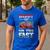 Daddy Of Mr Two Fast Two Fast 2 Curious 2nd Birthday Men's Casual T-Shirt Royal Blue