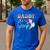 Daddy Of The Scoop Ice Cream Gender Reveal Baby Shower Men's Casual T-Shirt Royal Blue