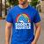 Daddy's Lil Squirter Cute Embarrassing Woman Men's Casual T-Shirt Royal Blue Daddy's Lil Squirter Cute Embarrassing Woman Men's Casual T-Shirt Royal Blue