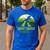 Daddysaurus Rex 2 Kids Sunset Tshirt For Fathers Day Men's Casual T-Shirt Royal Blue Daddysaurus Rex 2 Kids Sunset Tshirt For Fathers Day Men's Casual T-Shirt Royal Blue