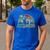 Daddysaurus Rex Dinosaur Daddy Saurus Rex Family Matching Men's Casual T-Shirt Royal Blue Daddysaurus Rex Dinosaur Daddy Saurus Rex Family Matching Men's Casual T-Shirt Royal Blue