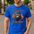 Dad's Birthday Father's Day Dad RIzz Is Bussin' Men's Casual T-Shirt Royal Blue