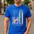 My Dad's Fight Is My Fight Bladder Cancer Awareness Men's Casual T-Shirt Royal Blue