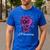 My Dads Fight Is My Fight Immune ITP Awareness Men's Casual T-Shirt Royal Blue