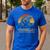 Dadzilla-Father Of The Monsters Dad Father's Day Men's Casual T-Shirt Royal Blue