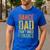 Dance Dad I Don't Dance I Finance Shirt Daddy Fathers Day Men's Casual T-Shirt Royal Blue