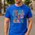In My Dance Dad Era Men's Casual T-Shirt Royal Blue