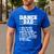 Dancer Dad Dancing Father Of A Dancer Dad Men's Casual T-Shirt Royal Blue