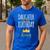 Daughter Of The Birthday King Bday Party Idea For Dad Men's Casual T-Shirt Royal Blue