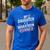 My Daughter Is A Marathon Runner Proud Mom & Dad Men's Casual T-Shirt Royal Blue