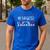 My Daughter Is My Valentine Mommy Daddy Valentines Day Men's Casual T-Shirt Royal Blue