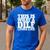 This Is What A DILF Looks Like Hot Dad DILF Men's Casual T-Shirt Royal Blue