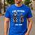 Dirt Bike Family Father Son Motocross Off-Road MX Dad Boys Men's Casual T-Shirt Royal Blue