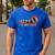 Disc Golf I'd Hit That Frisbee Golfer Retro Men Dad Men's Casual T-Shirt Royal Blue