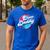 Disco Daddy 60's 70s Disco Dad Men's Casual T-Shirt Royal Blue