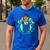 Disney Encanto Agustin Madrigal Best Dad Portrait Small Men's Casual T-Shirt Royal Blue