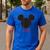 Disney Mickey Mouse Dad Family Small Men's Casual T-Shirt Royal Blue Disney Mickey Mouse Dad Family Small Men's Casual T-Shirt Royal Blue