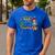 Disney And Pixar's Toy Story Dad Of The Birthday Cowgirl Men's Casual T-Shirt Royal Blue