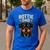 Dog Owner Dad Rottweiler Rottie Dad Men's Casual T-Shirt Royal Blue