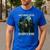 Don't Worry Kitten Daddy's Here Men's Casual T-Shirt Royal Blue Don't Worry Kitten Daddy's Here Men's Casual T-Shirt Royal Blue